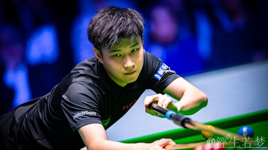 赵心童八局连胜 暂压奥沙利文