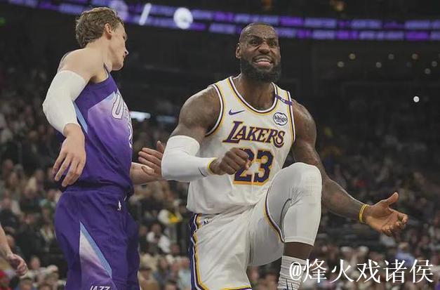 浓眉33+11詹姆斯27+14 湖人险胜爵士回西部第5 浓眉33+11詹姆斯27+14 湖人险胜爵士回西部第5